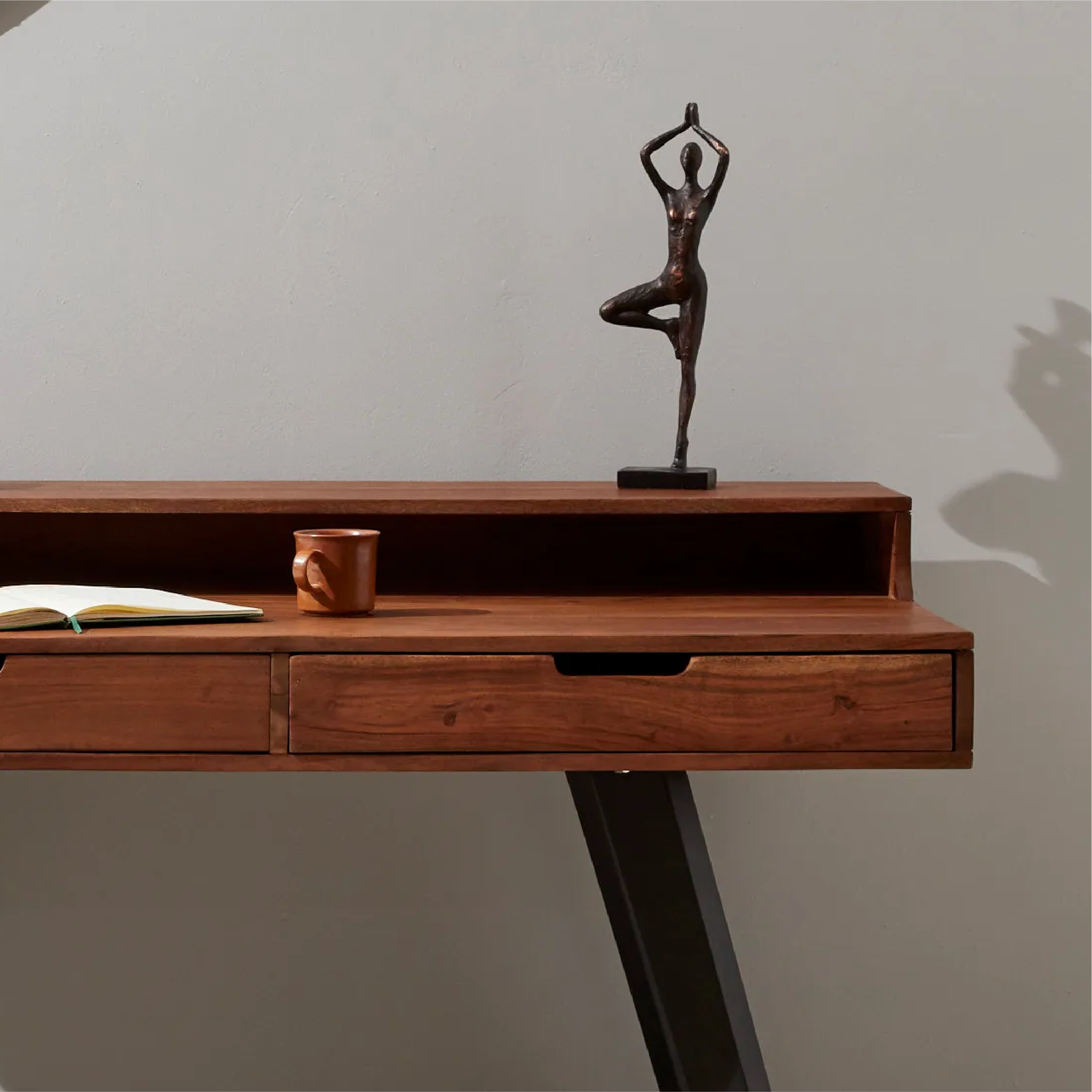 Figura Decorativa Yoga Equilibrio Zen 🧘🏻‍♀️