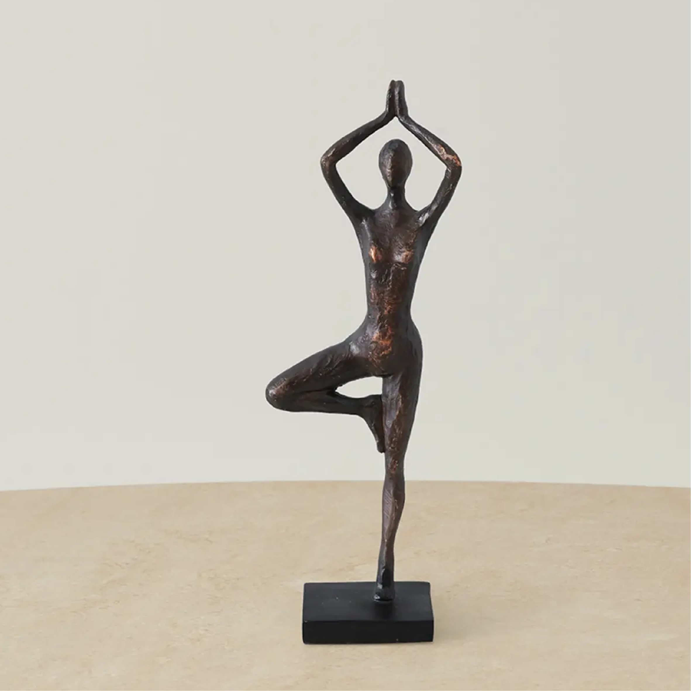 Figura Decorativa Yoga Equilibrio Zen 🧘🏻‍♀️