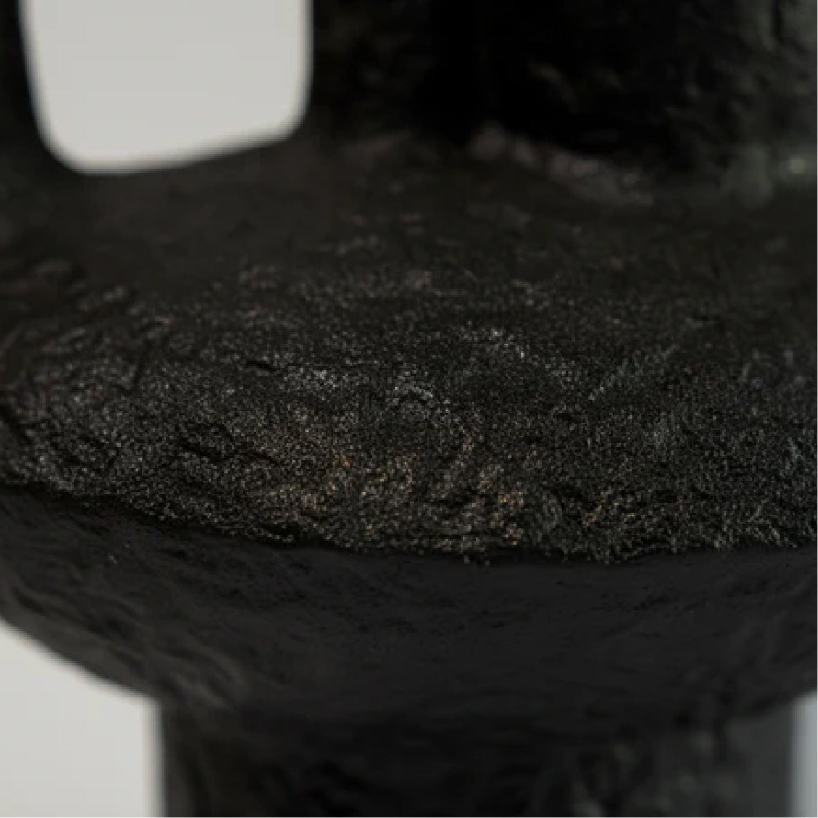 Jarrón Vesubio Black